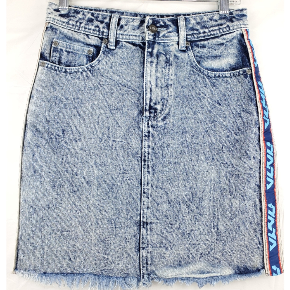 Nana Judy Denim Washed Skirt